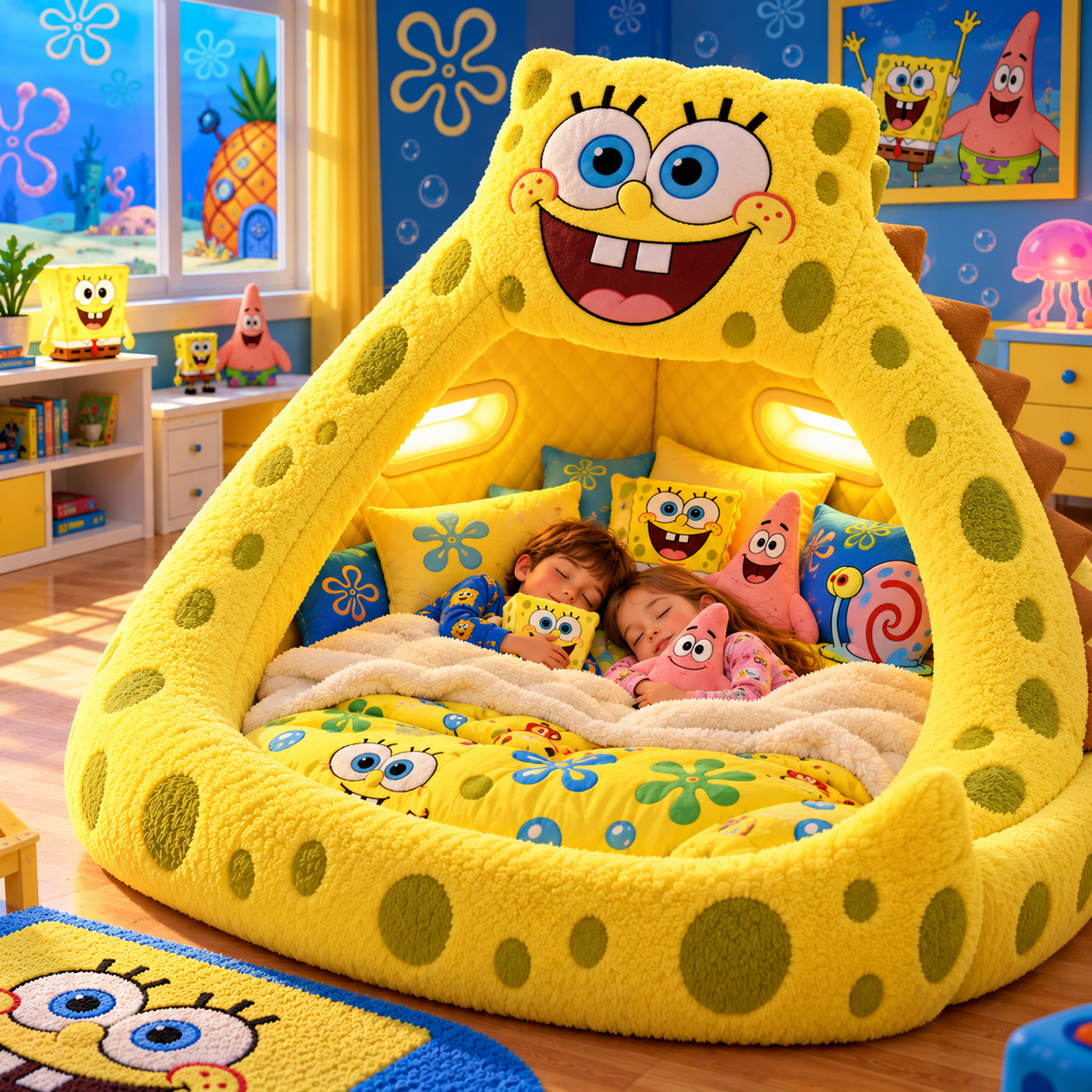 Magical Inflatable Kids Bed