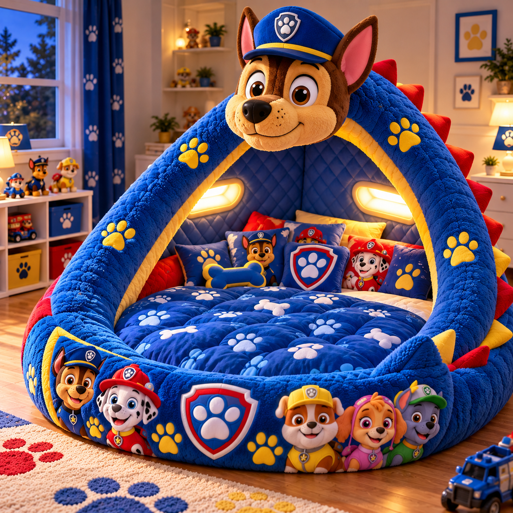 Magical Inflatable Kids Bed