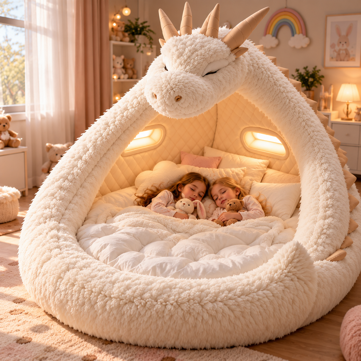 Magical Inflatable Kids Bed
