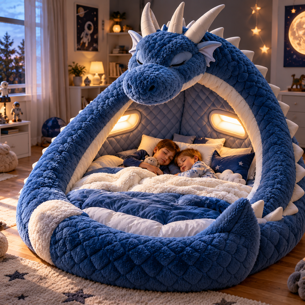 Magical Inflatable Kids Bed
