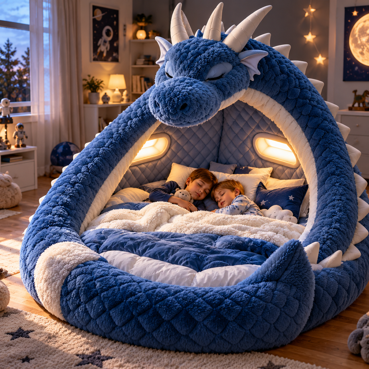 Magical Inflatable Kids Bed