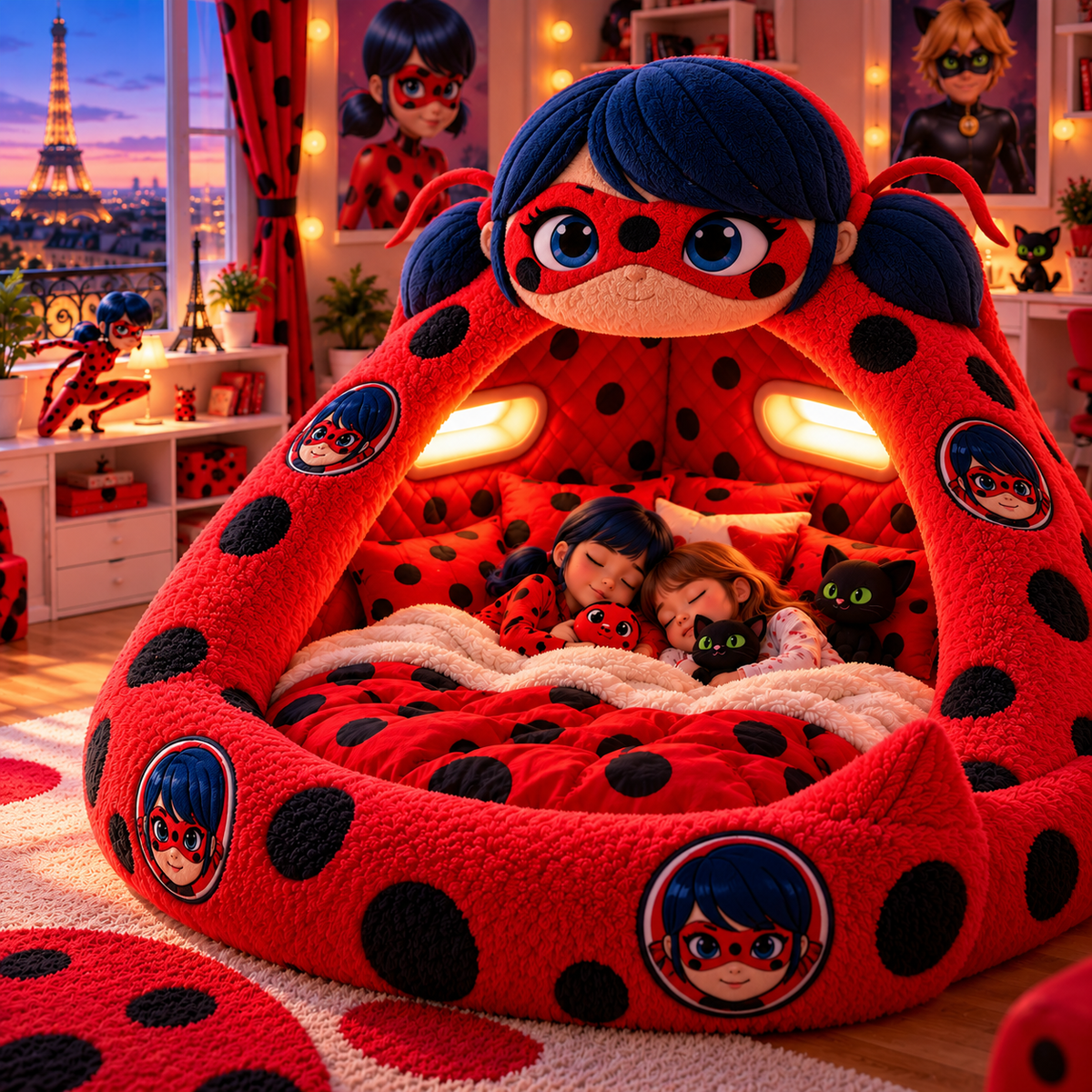 Magical Inflatable Kids Bed